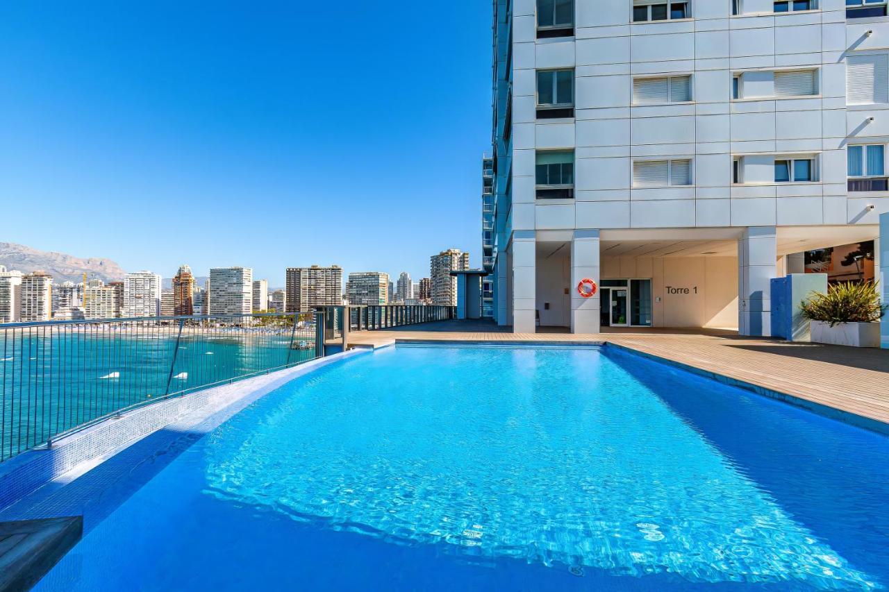 Gemelos Levante Beach Apartments Benidorm Exteriör bild