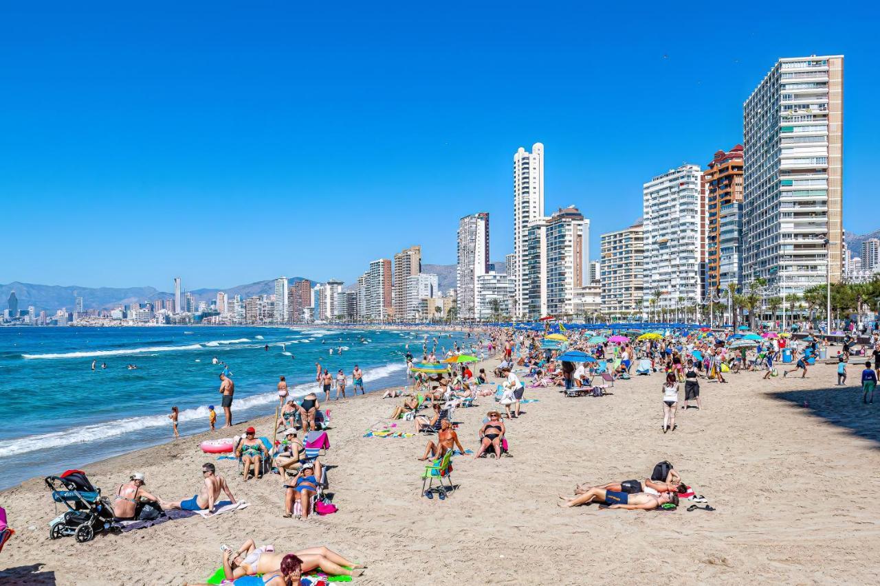 Gemelos Levante Beach Apartments Benidorm Exteriör bild